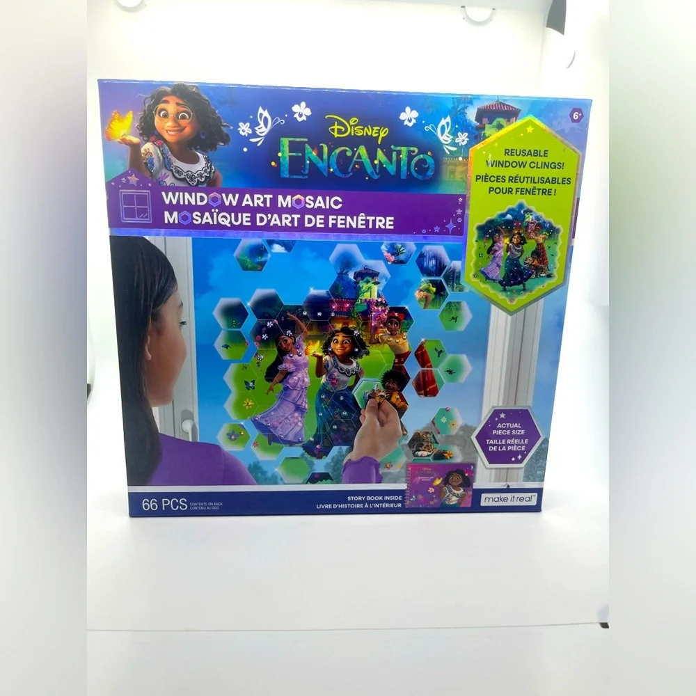 Disney ENCANTO Make It Real‎ Window Art Wish Mosaic 66 PCS  SEALED Make It Real!